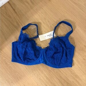 NWT Journelle Blue Lace Bra 32F